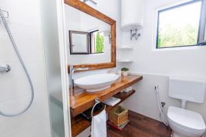 Koupelna v ubytování Residence Peček