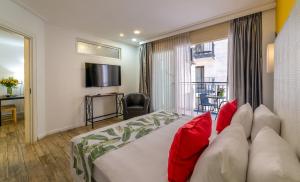 TV o dispositivi per l'intrattenimento presso Paamonim Hotel Jerusalem