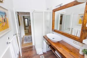 Koupelna v ubytování Residence Peček