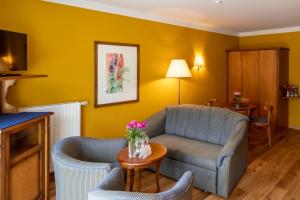 Hotel Gasthof Lercher的休息区