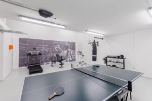 Fitness centrum a/nebo fitness zařízení v ubytování Luxury Villa Complex