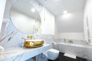 Kúpeľňa v ubytovaní Stylowe Apartamenty Plewiska