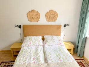 Posteľ alebo postele v izbe v ubytovaní Między górami. Apartament w Cisnej