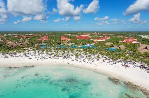 an aerial view of a resort and a beach at Barceló Maya Tropical - All Inclusive in Xpu Ha