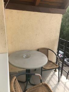 Balkón alebo terasa v ubytovaní Vida Apartman