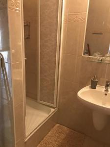Kúpeľňa v ubytovaní Vida Apartman