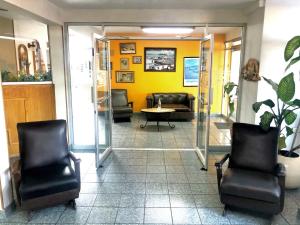 Posezení v ubytování Hotel Paquime