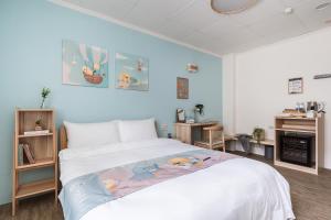 Voodi või voodid majutusasutuse Hibnb Guesthouse toas