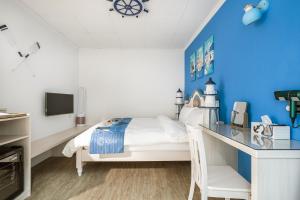 Voodi või voodid majutusasutuse Hibnb Guesthouse toas