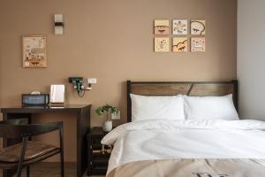 Voodi või voodid majutusasutuse Hibnb Guesthouse toas
