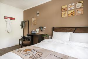 Voodi või voodid majutusasutuse Hibnb Guesthouse toas