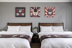 Voodi või voodid majutusasutuse Hibnb Guesthouse toas