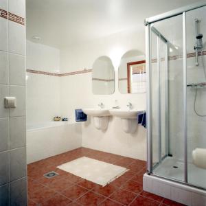 Koupelna v ubytování Hotel Vesting Bourtange