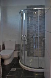 Koupelna v ubytování Chasapis Luxury Studios & Apartments