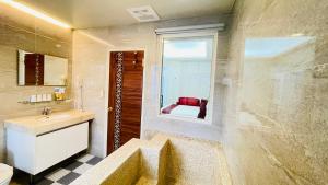 Vannituba majutusasutuses Jabez B&B