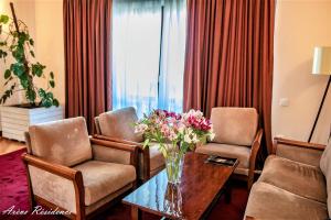 Istumisnurk majutusasutuses Arève Résidence Boutique Hotel