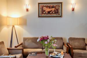 Istumisnurk majutusasutuses Arève Résidence Boutique Hotel