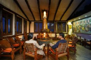 Posezení v ubytování Club Himalaya, by ACE Hotels