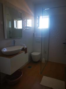 Koupelna v ubytování Apartmani "Mary"