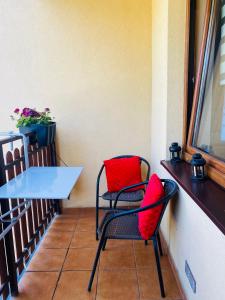 Balkon lub taras w obiekcie Cichy Kącik