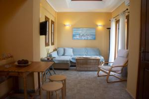 Posezení v ubytování Seaview Maisonette