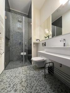 Koupelna v ubytování Smart Hotel Budapest