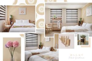 Voodi või voodid majutusasutuse Hibnb Guesthouse toas
