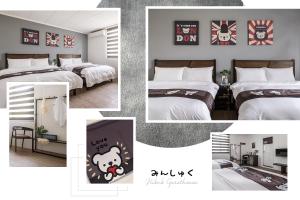 Voodi või voodid majutusasutuse Hibnb Guesthouse toas