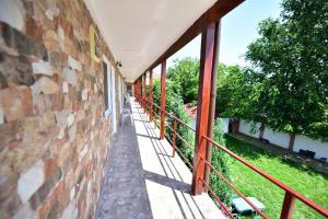 Balkón nebo terasa v ubytování Vila Maya