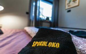 Posteľ alebo postele v izbe v ubytovaní Apartament SPOKOLOKO Wiślańska Złoty B1