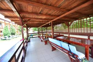 Restaurace v ubytování Vila Maya