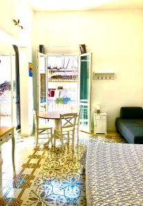 Posezení v ubytování Casa Colore Loft