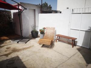 Patio nebo venkovní prostory v ubytování Littel studio Franceska