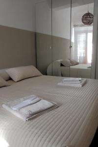 Katil atau katil-katil dalam bilik di B&B La Torre Celle Ligure