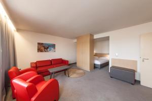 Posezení v ubytování Sure Hotel by Best Western Muenchen Hauptbahnhof + 37 fotografií