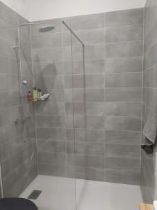 Koupelna v ubytování Gîte Moishan