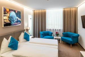 Posezení v ubytování Hotel Lokomotive