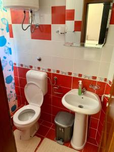 Bilik mandi di Vila Darija Zlatar - studio apartman br. 2
