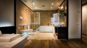 Koupelna v ubytování Sardegna Hotel - Suites & Restaurant