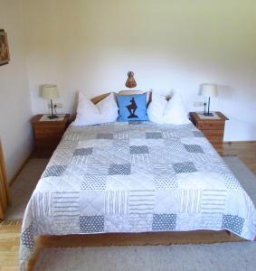 Ліжко або ліжка в номері Ferienwohnungen - Haus Zierl