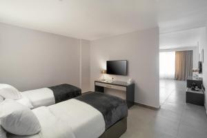 TV/Unterhaltungsangebot in der Unterkunft Rhactus Hotel, New Alamein