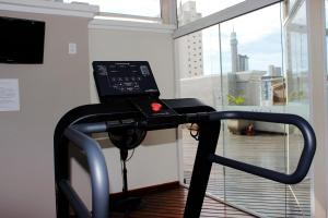 Fitnesscenter och/eller fitnessfaciliteter på Francisco Beltrão Palace Hotel