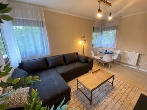 Posezení v ubytování Cserke Apartmanház
