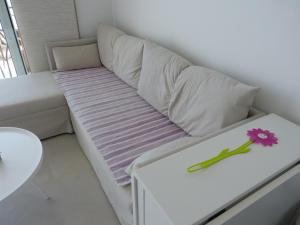 Posteľ alebo postele v izbe v ubytovaní Apartment NoStress