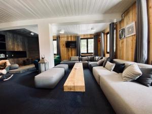 Posezení v ubytování Hôtel 16 | 150 Montagne & Spa Nuxe