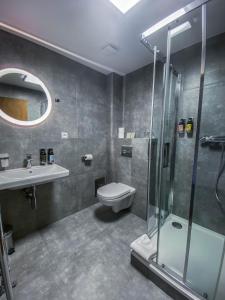 Koupelna v ubytování Apartmány Sport & Ski + 37 fotografií