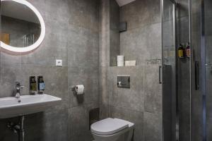 Koupelna v ubytování Apartmány Sport & Ski