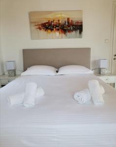 Cama o camas de una habitación en Spilia