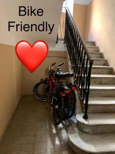 Jízda na kole v ubytování Optimus B&B nebo okolí