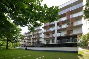 Το κτήριο όπου στεγάζεται  το διαμέρισμα